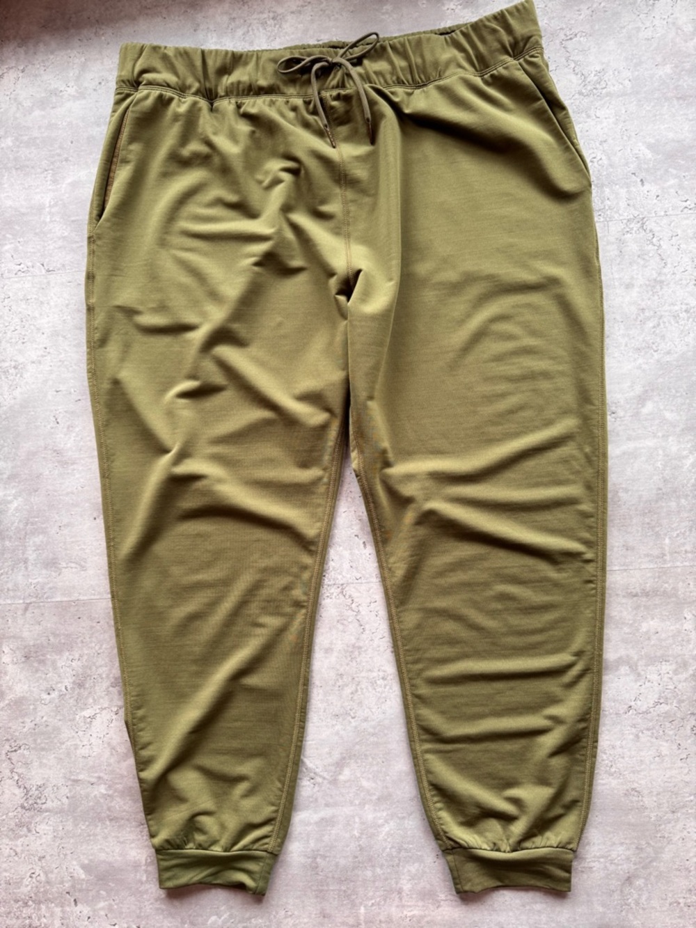 WoolX Lola Joggers, Women’s 1X, Olive Green